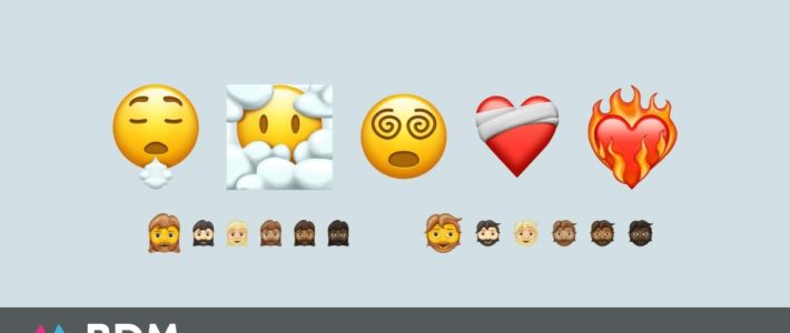 Découvrez les futurs emojis : cœur en feu, tête dans les nuages…