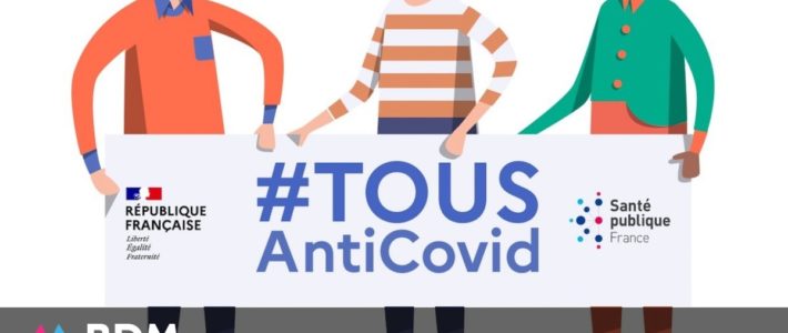 Covid-19 : nouvelle application TousAntiCovid, carte des laboratoires et conseils personnalisés