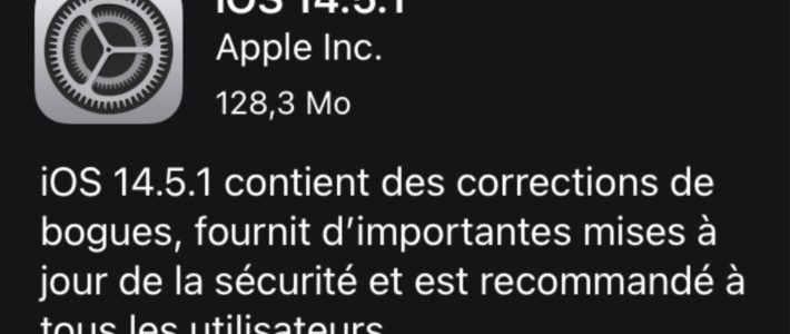 iPhone : la mise à jour 14.5.1 corrige une importante faille de sécurité