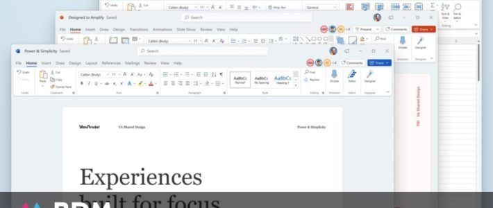 Découvrez le nouveau look de Word, Excel, PowerPoint sur Windows 11