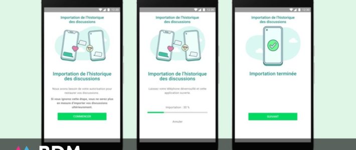 WhatsApp : comment transférer votre historique de discussions entre iOS et Android