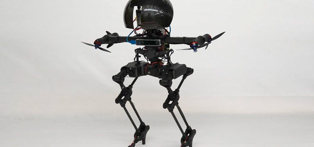 LEO : le premier drone hybride capable de marcher