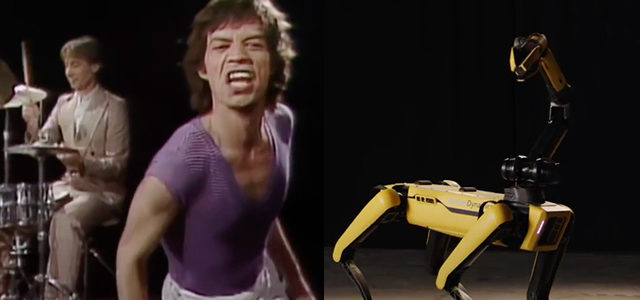 Les robots Boston Dynamics reproduisent un clip des Rolling Stones
