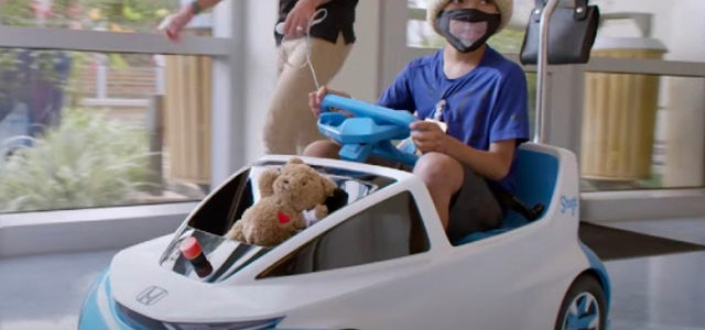 Honda crée des mini voitures électriques pour les enfants hospitalisés