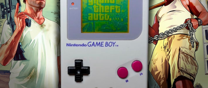 Il joue à GTA 5 sur Game Boy