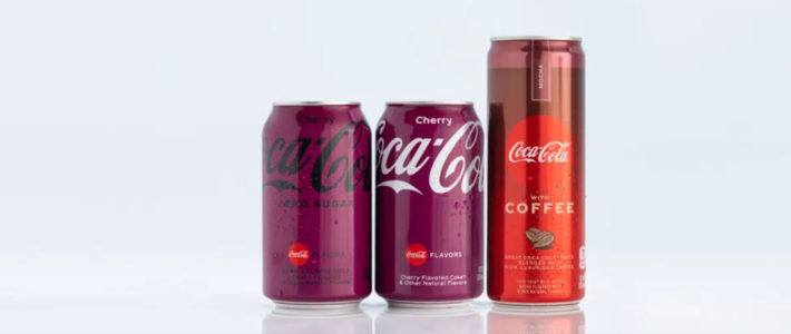Coca-Cola met à jour ses packagings et dévoile une nouvelle boisson au mocha