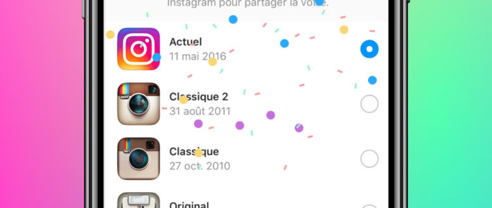 Comment avoir l’ancien logo Instagram sur iPhone