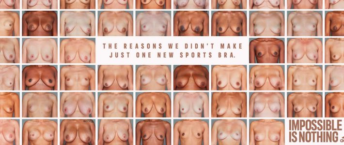 adidas promeut toutes les formes de seins… non sans susciter la polémique
