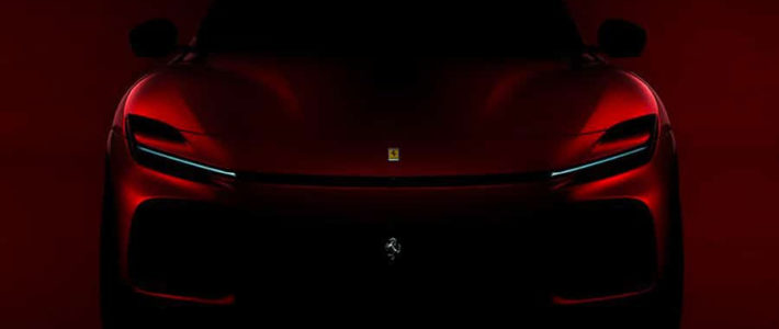Ferrari dévoile une photo de son premier SUV
