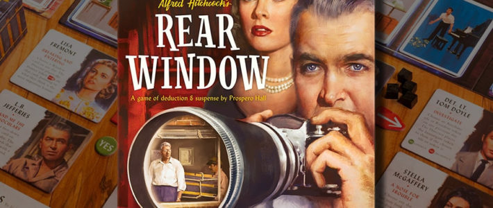 Hitchcock : le film « Fenêtre sur cour » adapté en jeu de plateau