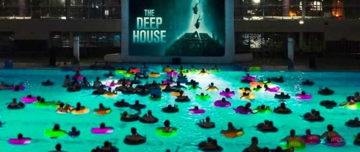 Aquaciné : un film d’horreur diffusé dans une piscine à Créteil
