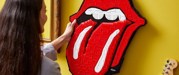 LEGO lance un set dédié au logo des Rolling Stones