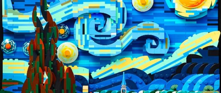 LEGO : un set dédié à « La nuit étoilée » de Vincent van Gogh