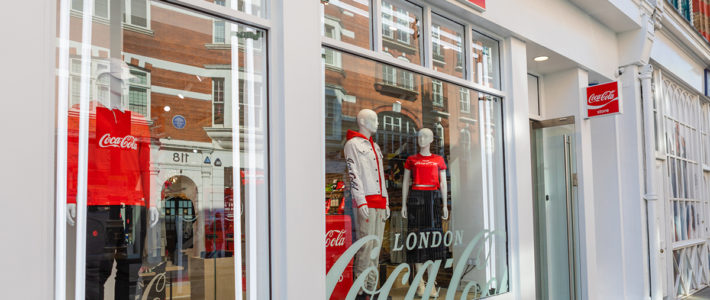 Le premier Pop Up Store de Coca-Cola vient dâouvrir Ã  Londres