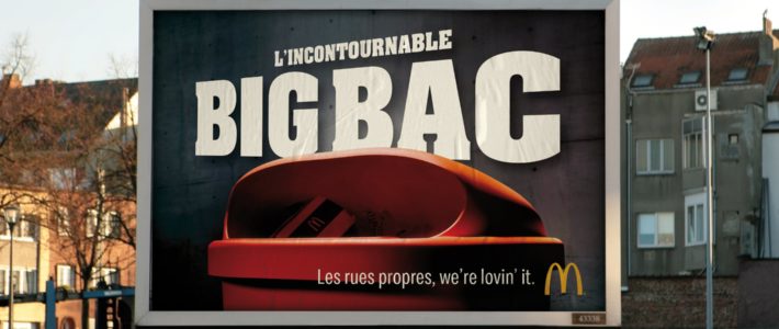McDonald’s fait la promotion d’une poubelle : le Big Bac